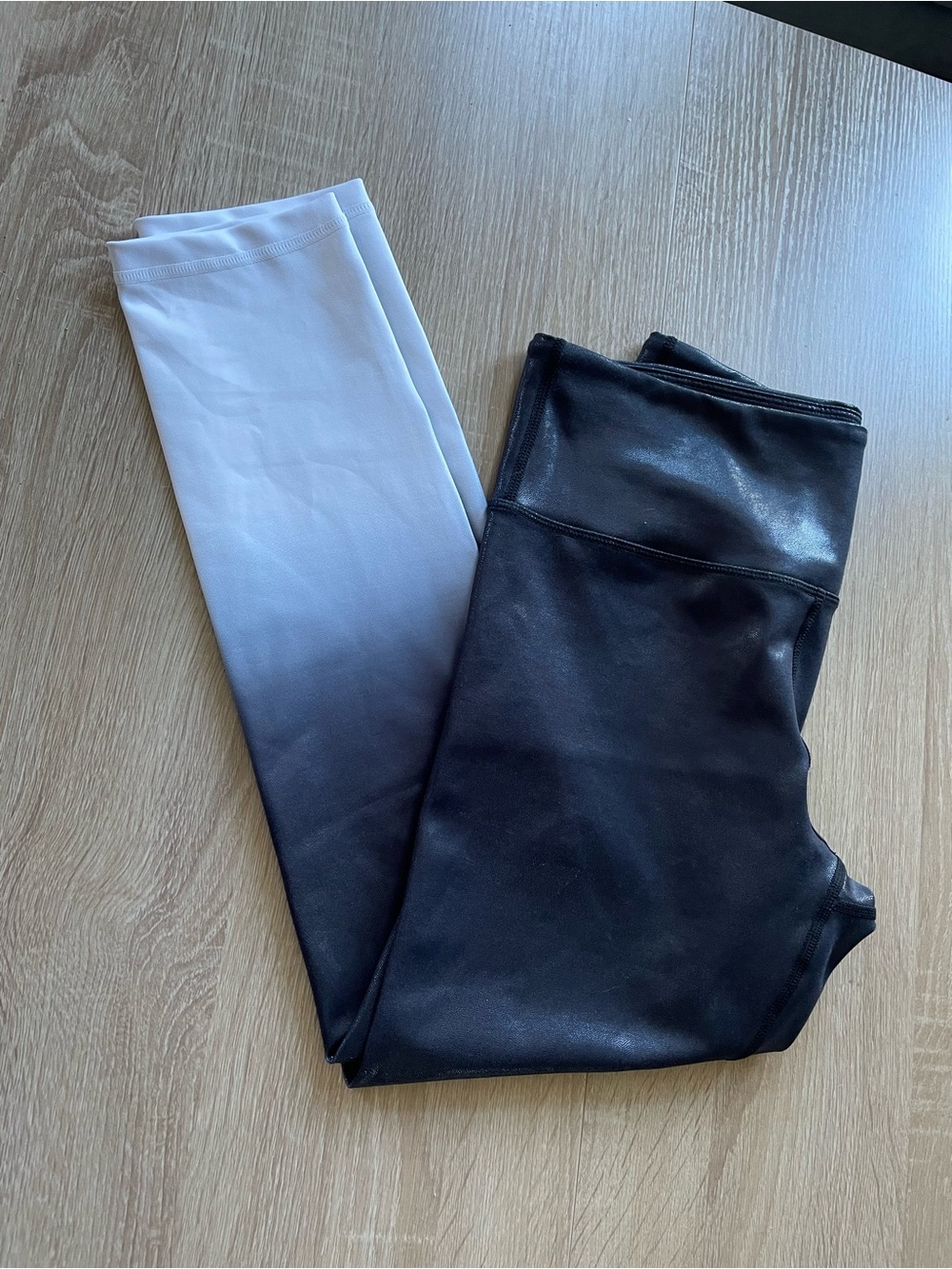 ZYIA Active Black and White Performance Leggings